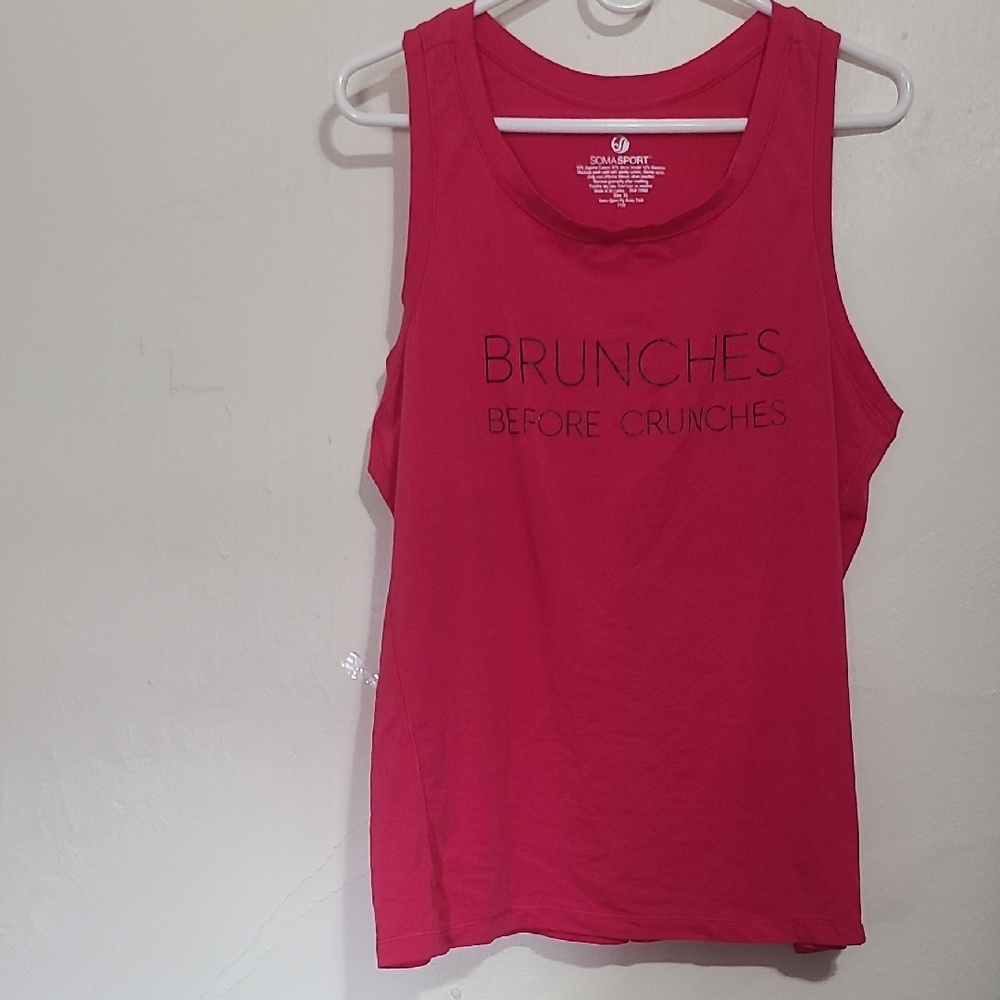 Soul Flower Pink Sleeveless Tank Top